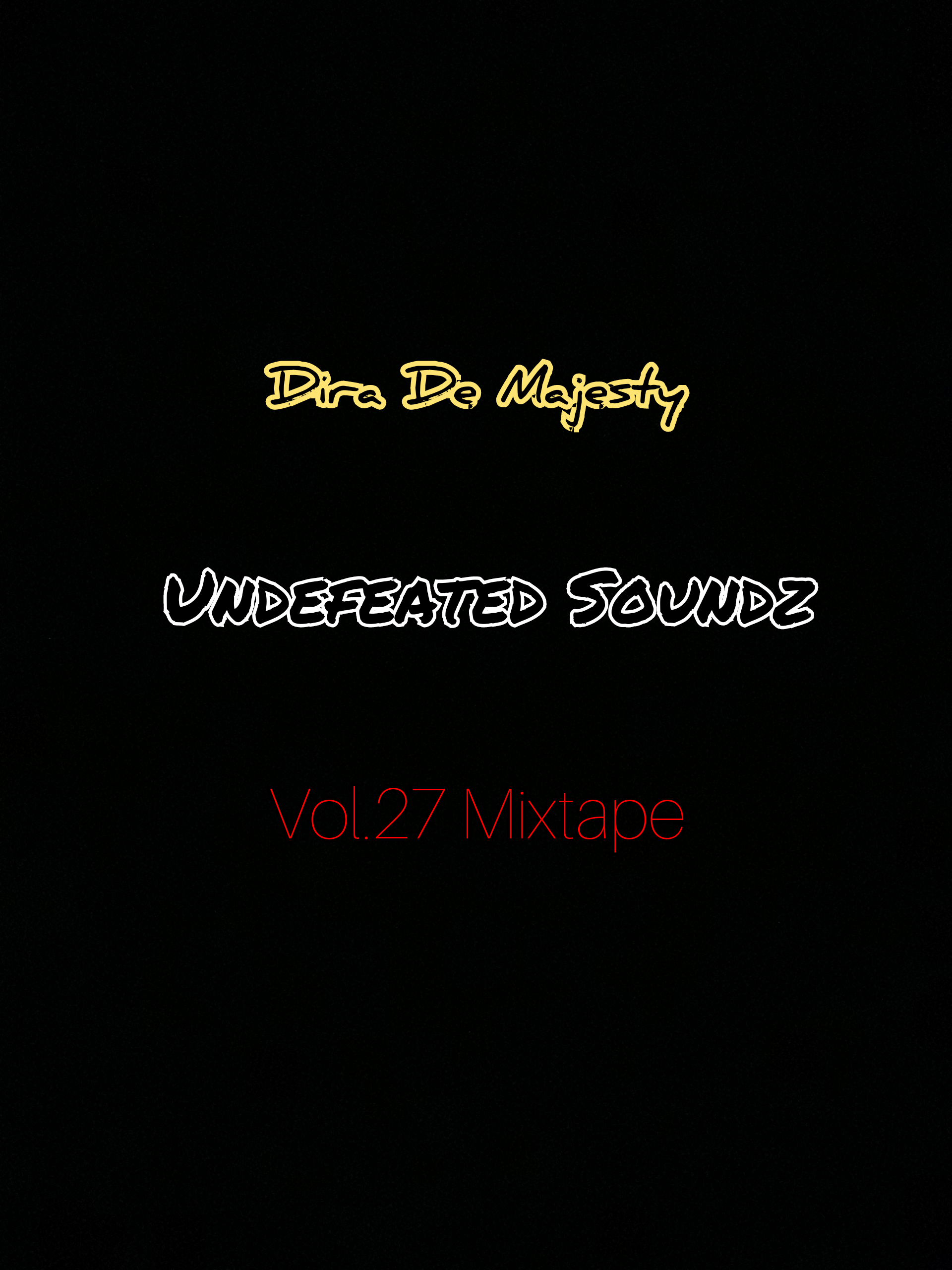 Undefeated Soundz Vol.27 Mix Image